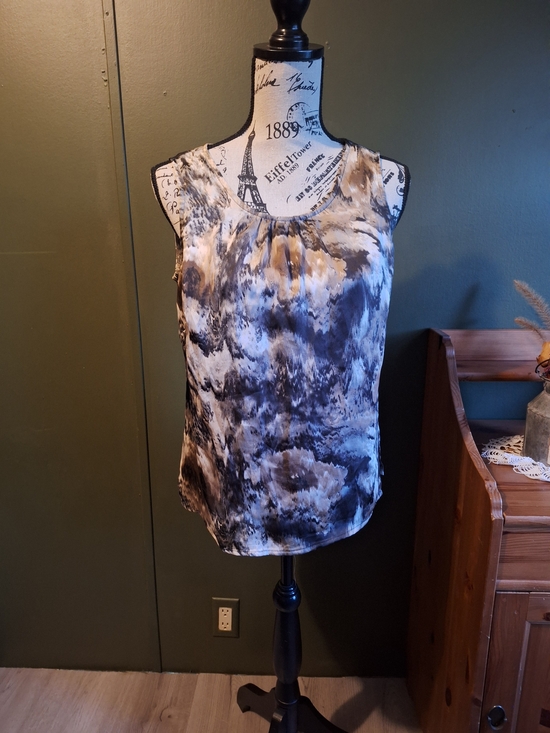 Sharon Young Tops - 🌸Sharon Young Neutral Multi Tie-Dye Sleeveless Camisole